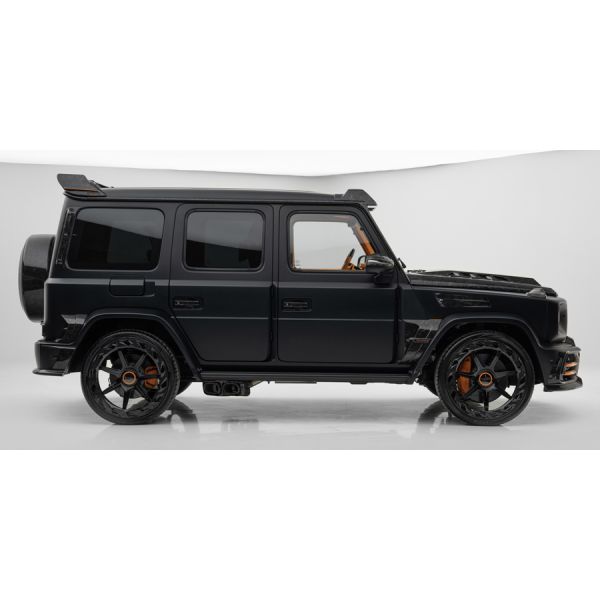 Replacement Dry Carbon Fiber Wide Body Kits for Mercedes G63 AMG W464 Engine Bonnet Hood Roof Wing Panel Spare Wheel Cover