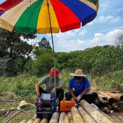 Guincho automático elétrico geofísico do sistema de registro do cabo