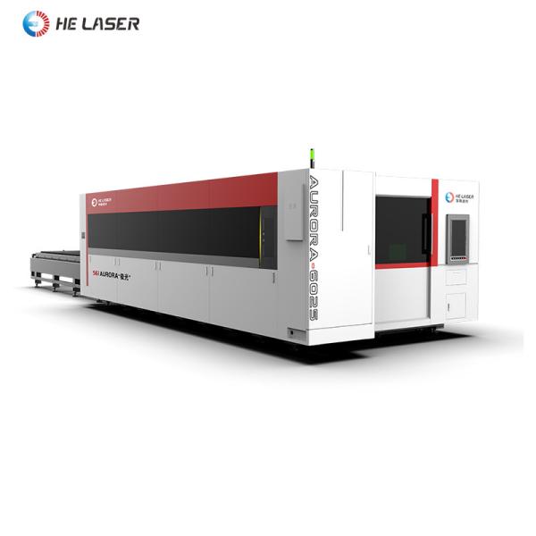 High Power Copper Fiber Laser Cutting Machine 20000W-30000W  with Shuttle Platform
