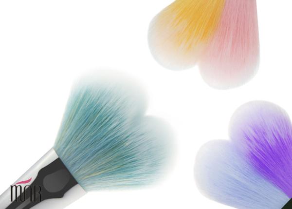 Custom Blending Contour Blush Brush For Face Makeup , Nylon Hair