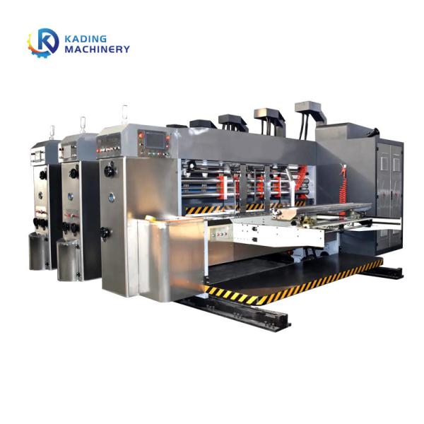 Water Based Ink Carton Box Printing Machine Of High Speed