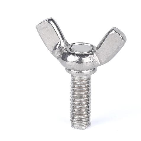 Stainless steel Thumb Screw custom bolts nuts screws Machine Wing Butterfly  bolts