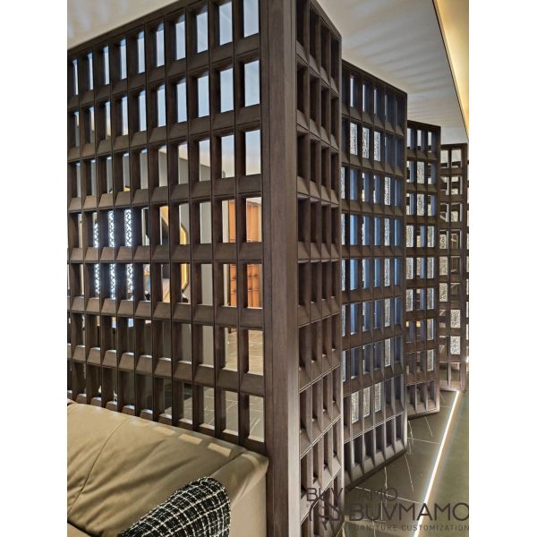 Custom Various Color Wall Cladding panel Fireproof wooden wall panels 1220mm