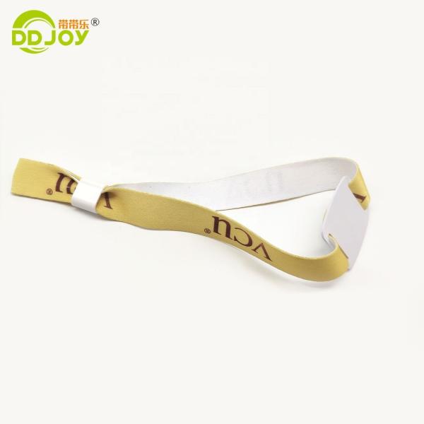 Customized 100pcs/bag Rfid Cloth Woven Bracelet for Vip Customer Identity Festival