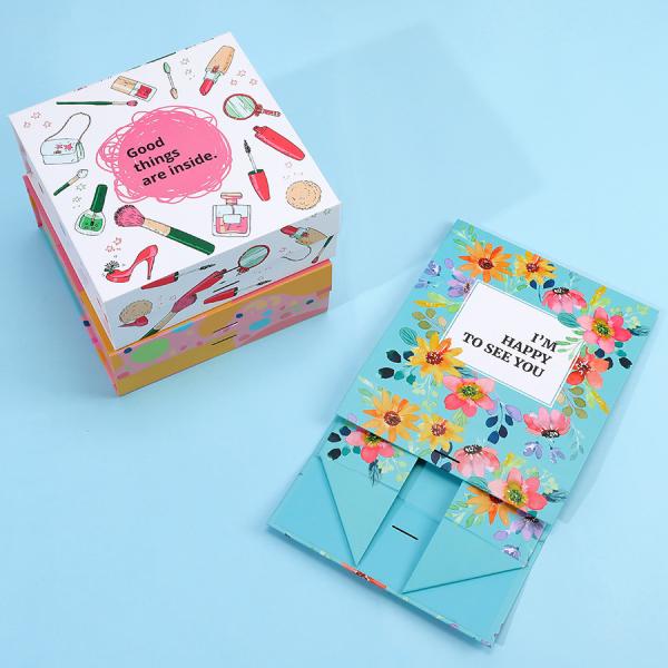 Custom Clothing Paper Gift Box with Luxury Foldable Design and Magnetic Closure
