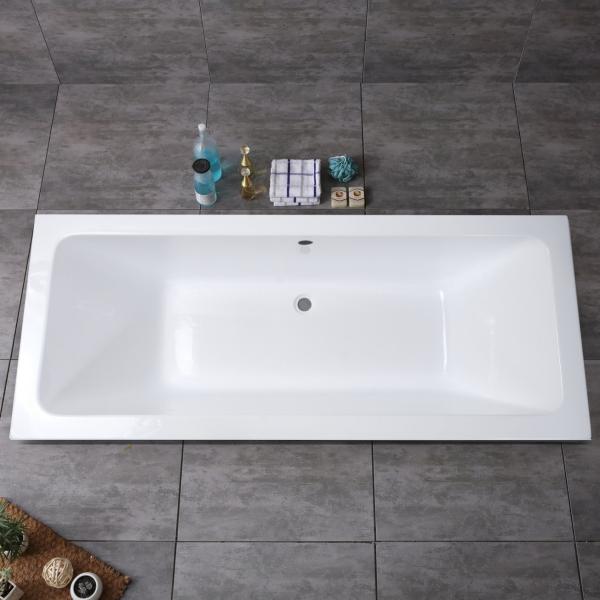 Hand Control and Panels Built in Freestanding for Customized Request Acrylic Bathtub