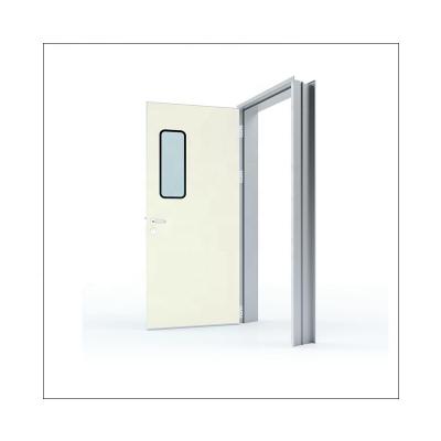 Cleanroom Fireproof Cleanroom Door Sandwich Panel Door With Interlocking System