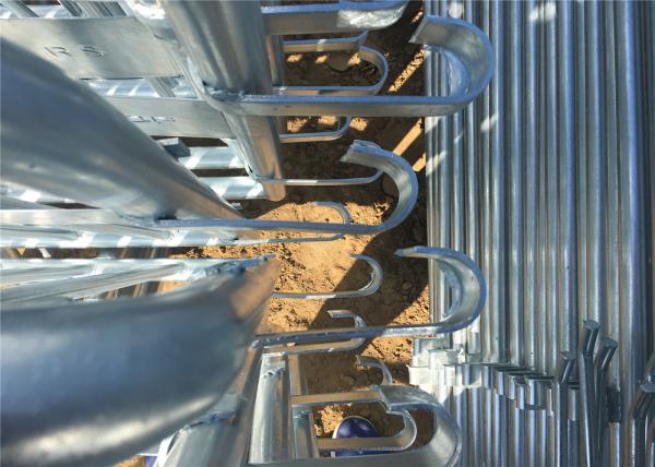 Crowd Control Barriers Hot Dipped Galvanized One Male/Female Hook Barriers 1100mm x2300mm Barriers