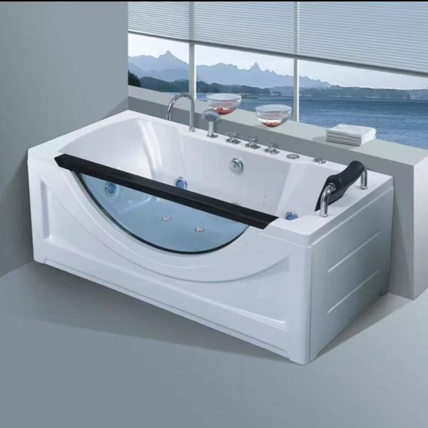 Salle de bains Massage acrylique SPA Jacuzzi baignoire libre Boule d' air 60 x 32