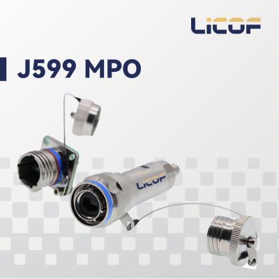 High Power Mpo Fiber Connector Mpo Optical Connector Vibration Resistant