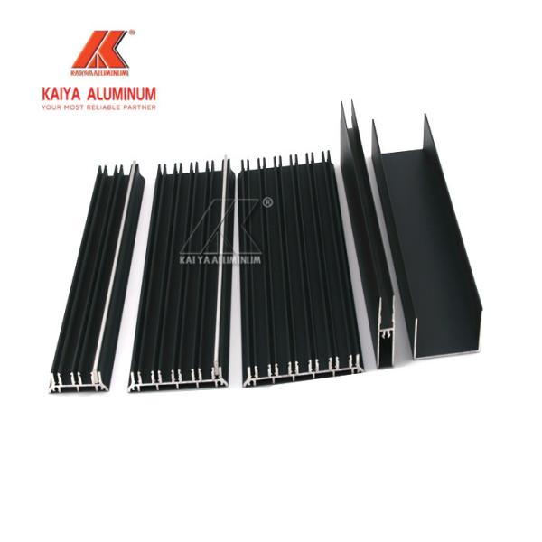 Thick Sliding Track Extrusion Aluminum Profiles For Doors Windows
