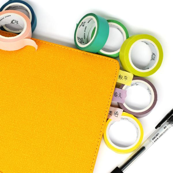 Nenhuma cor que desvanece a fita magro adesiva Tearable de Washi