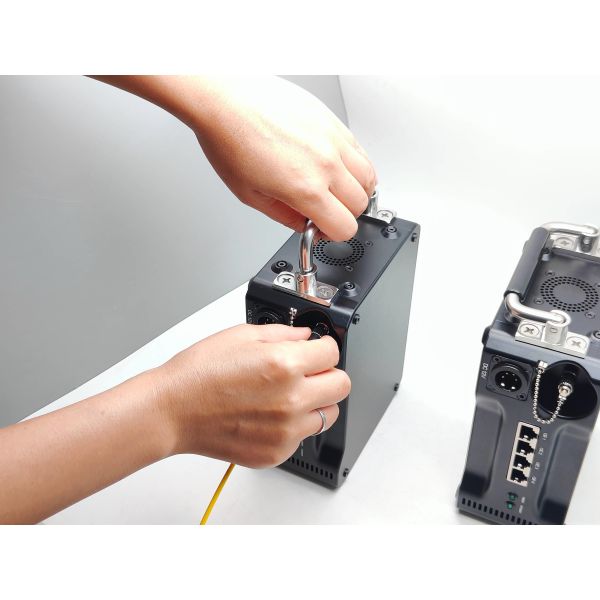 5x 12G SDI Fiber Transmission Mux With 1000M Network