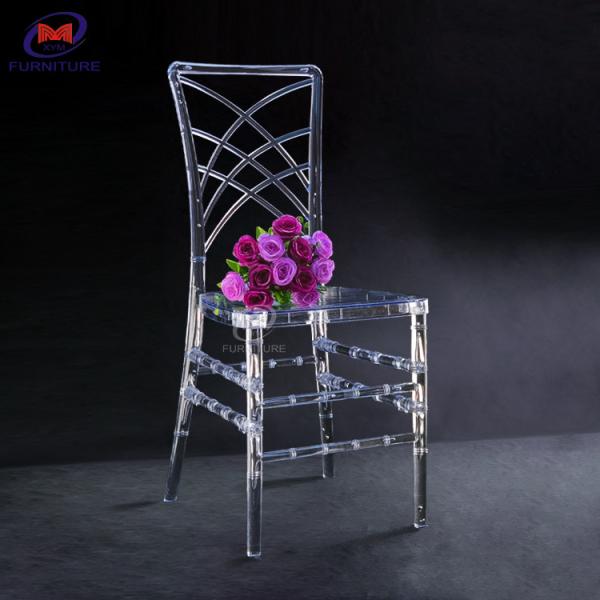 Hundred Change Acrylic Plastic Resin Chiavari Chair For Wedding Hotel Party