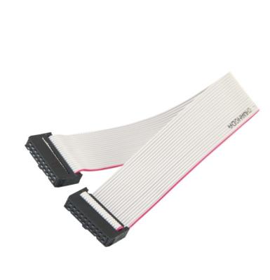 ODM Ribbon Data Cable 1.27mm 300V 500mm Long With IDC Connector