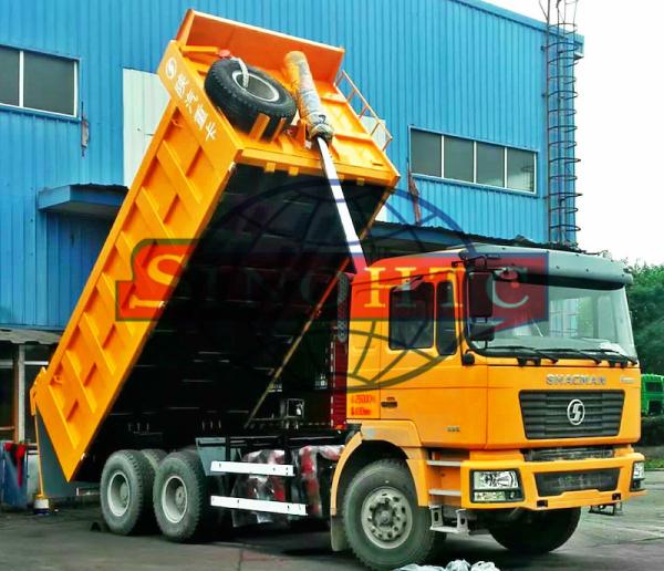 25 - 30 Ton 10 Wheeler Dump Truck SHACMAN F2000 Cabin Model 6x4 Driving Type
