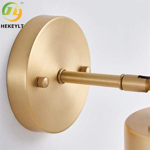 Indoor Decoration Gold Copper Modern Wall Light E26 Nordic Fashionable