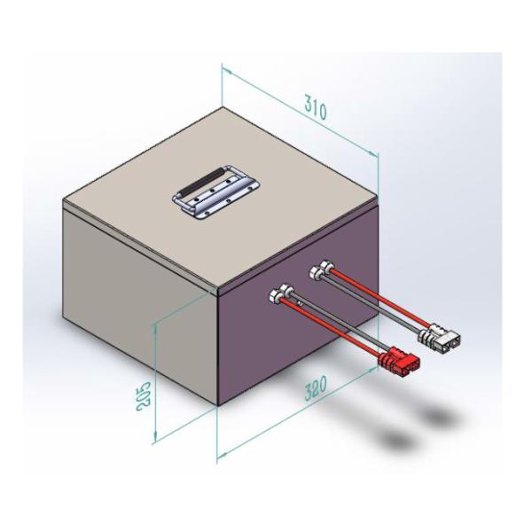 Custom 24V 100Ah Rechargeable LiFePO4 Battery For Robot Vacuum Sweeper