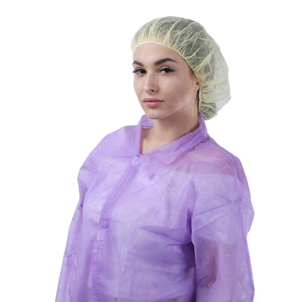 Bouffant Cap Manufacturer Water Proof Bouffant Cap Pp Pe Multiple Colour Disposable PP PE Isolation Cap