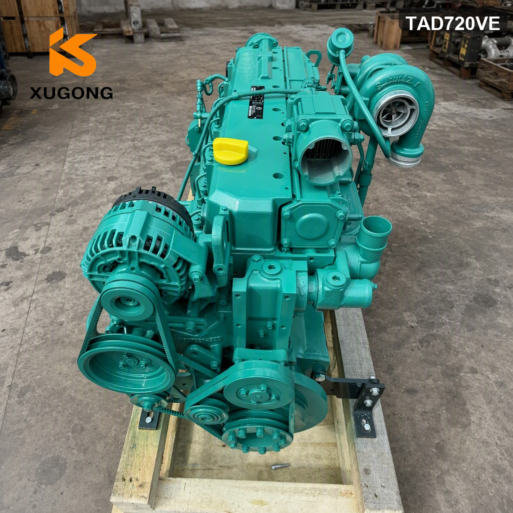 Vovo Penta TAD720VE Electronic Turbo 6-Cylinder Diesel Engine Assembly OEM Spec Factory Supply