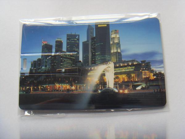 Memoria USB retractable AT-045C de la tarjeta de crédito