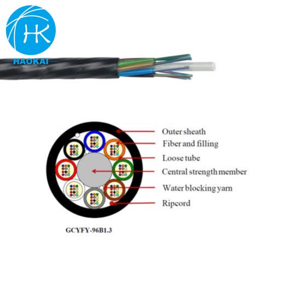 Air Blown Fiber Optical Cable Outdoor Single Mode Fiber Microduct