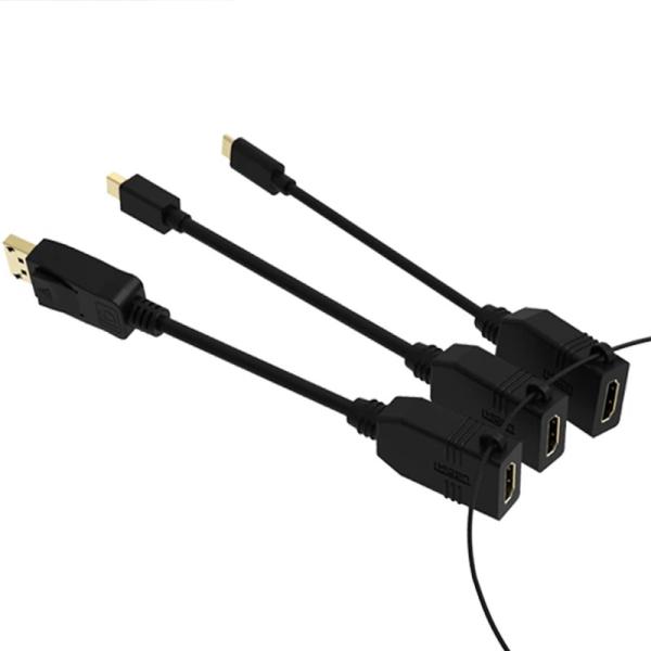 Ringe d'adaptateur pour USB C mâle à HDMI femelle 4K 60Hz