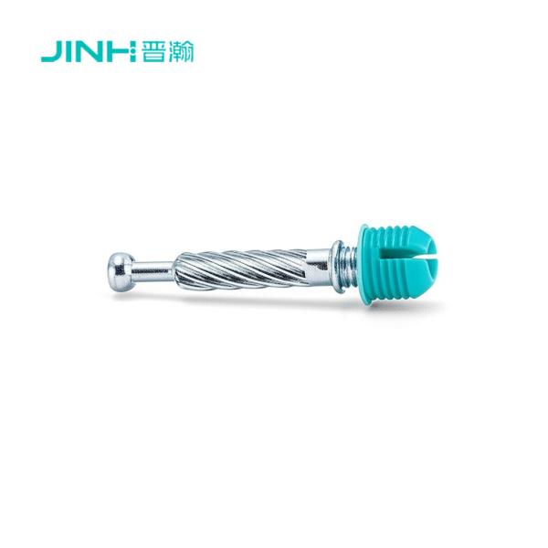 JINHAN JH-2145 Minifix Connecting Rod Spreading Bolt Cold Rolled Carbon Steel Expansion Anchor for Furniture Assembly