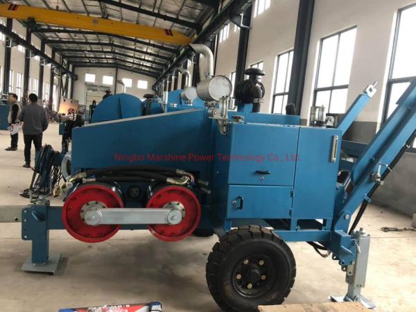 Industrial Cable Hydraulic Puller Tensioner 60Kw Cummins Engine