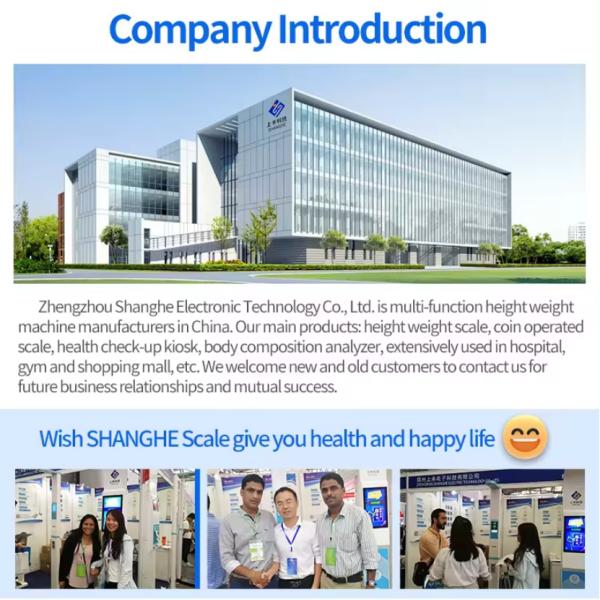 Scale for Weighing People Blood Pressure Height Weight Ultrasound Machine Body Analysis Scale