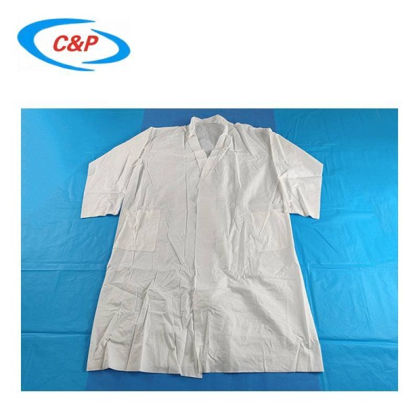 Hypoallergenic Medical Spunlace Disposable Bath Robe Single Use Patient Gown