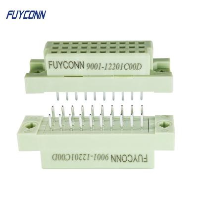 3 passo europeu do conector 2.54mm do soquete do receptáculo do RUÍDO 41612 do PWB de Pin Straight das fileiras 20