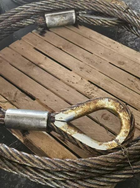 Wholesale Carbon Steel Wirerope Lifting Sling with Terminal on Both Ends Stranded Braid Wire Galvanized Steel Wire for Lifting