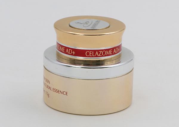 Fancy Glass Cosmetic Jars , Empty Face Cream Glass Jars For Beauty Products