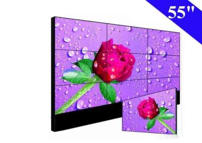 Full HD 55 Inch LCD Video Wall 16.7M Color 700Nits For KTV TV Background Stage