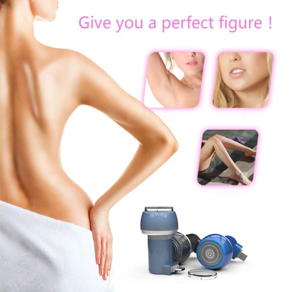 50*32mm Portable Rotary Razor Mini Hair Removal USB Shaver For Men Women Type C
