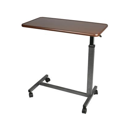 765X385mm Hospital Bed Tray Table Portable Over Bed Table Coil spring
