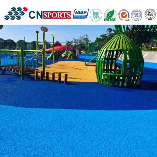 EPDM UV Resistant Rubber Can Be Used In Playgrounds/Parks/Amusement Parks