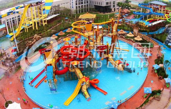 Exciting Aqua Water Park Water Fortress for Amusement Park Equipment