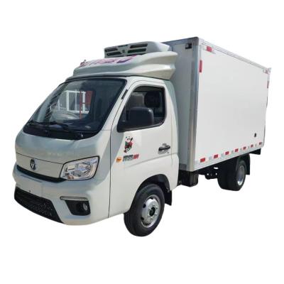 Custom Refrigerated Delivery Vehicles Small Refrigerator Box Truck With 1-10T Capacity