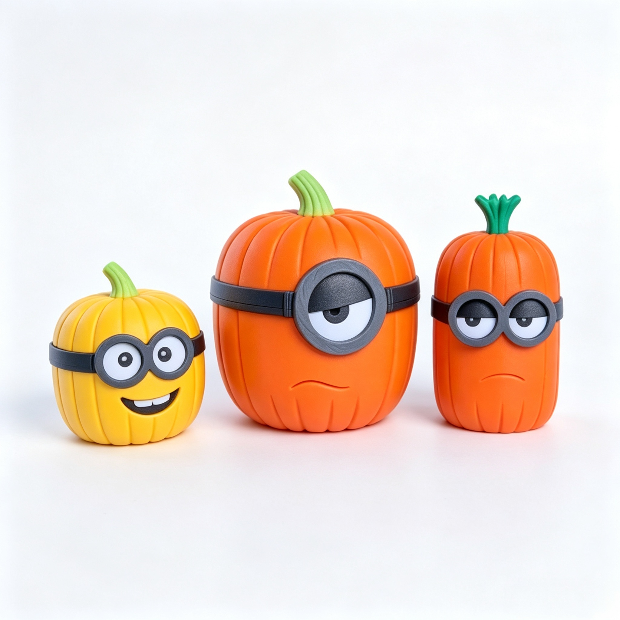 Minion Pumpkin Figurine, 3D Printed Holiday Decoration Halloween Front Porch Decor