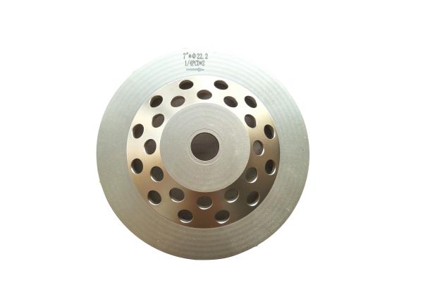 Diamond PCD Cup Grinding Wheel Arbor Hole Size 22.23mm / M14 Standard Hardness