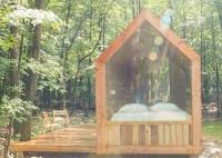 Estudio de jardín prefabricado eficiente en energía: Casa modular de madera para vivir de vacaciones