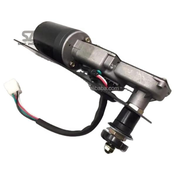Excavator Replacement Windscreen Wiper Motor for PC200-5 Spare Parts