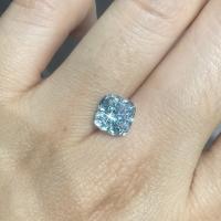 1.17Carat laboratório fraco real sintético diamantes crescidos 10 Mohs