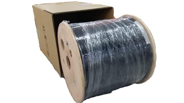 Crush Resistance Optical Fiber Patch Cable 1 Or 2 Cores GJYXCH Black Color