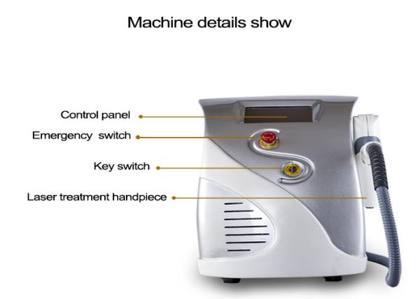 2020 hot selling Q-Switched ND YAG Laser Tattoo Removal 1064nm / 532nm  Equipment
