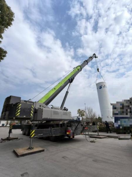 ZTC1300V863 Zoomlion Mobile Crane 66.6m Fully Extended 130 Ton Max Capacity