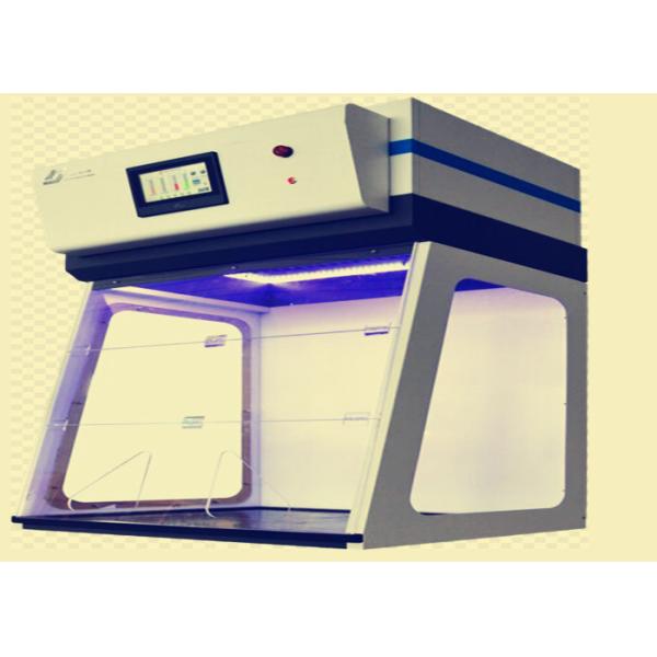 Chemistry Lab Ductless Fume Hood Benchtop All Steel Material LCD Touch Screen Control