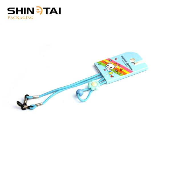 Custom non-slip glasses cord